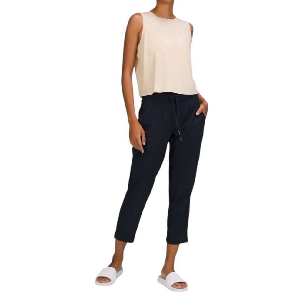 Lululemon Dance Studio Crop Pants 8 Blue - Picture 1 of 16